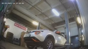 Установка фаркопа на Nissan Juke 2015 год. Leader Plus, арт. N116-A