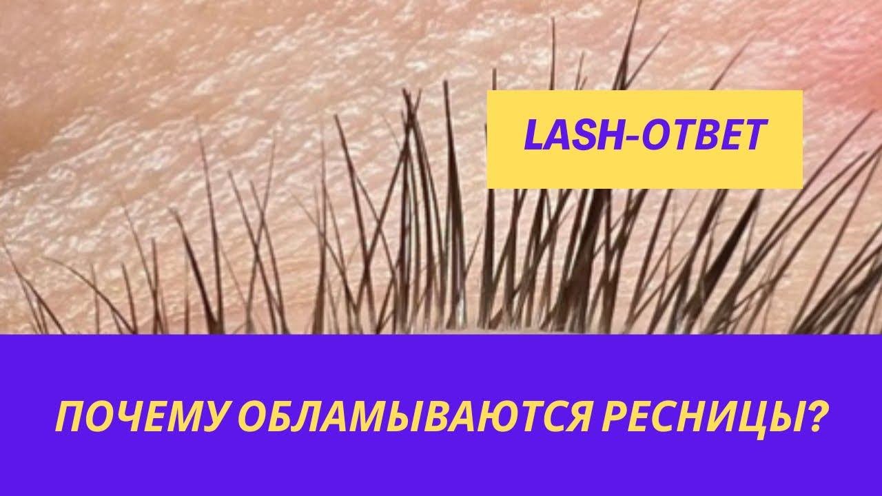 ПОЧЕМУ МОГУТ ОБЛАМЫВАТЬСЯ НАТУРАЛЬНЫЕ РЕСНИЦЫ? #lash #наращиваниересниц #лэшмейкер