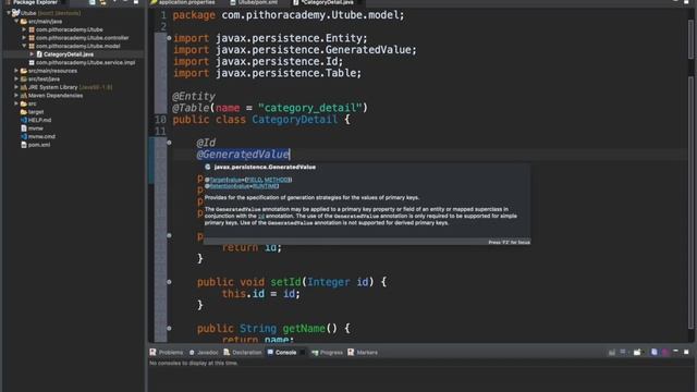 Spring Boot Tutorial 11: Creating JPA Entities (@Entity) or Models