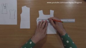 Трикотажная блузка с драпировкой. Моделируем.