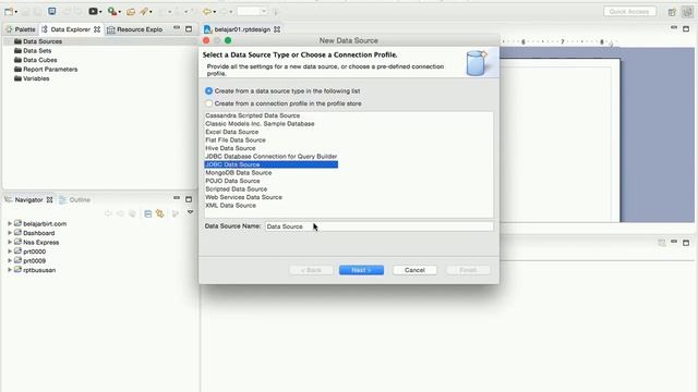 BIRT - Membuat New Report смотреть онлайн