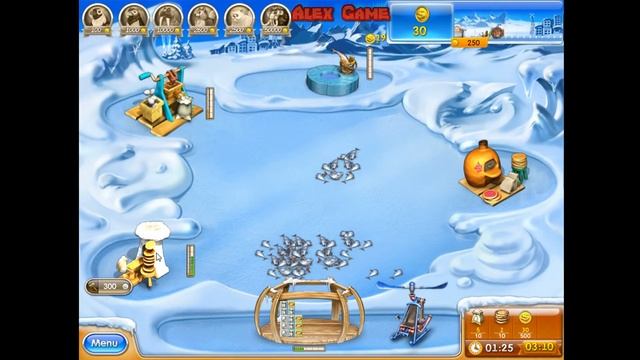 Farm Frenzy 3 Ice Age (level 5) only GOLD Веселая ферма 3 Ледниковый период (уровень 5) Золото смотреть онлайн