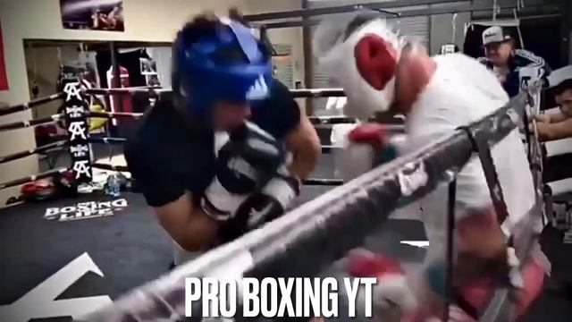 Canelo Alvarez Sparring Session