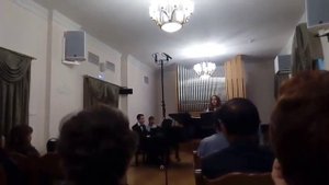 Ф.Бахтияров - Вокализ для голоса и фортепиано. А.Собецкая (сопрано), автор (фортепиано)