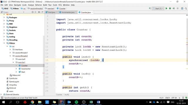 Threads 2 exercises walkthrough - part a смотреть онлайн
