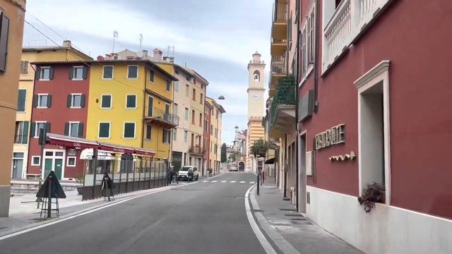 Road trip , Driving around Lake Garda italy , Torri del Benaco to Malcesine , italy travel vlog 202 смотреть онлайн