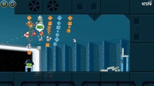 Angry Birds Star Wars. Death Star. 3 star Walkthrough 2-27 level