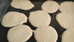 Безлактозное питание/ Оладьи на сковороде  и блинчики  в духовке из одного теста.#Lactose-free- foo