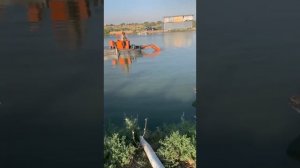 Чистка водоема от грязи и ила. Оборудования для очистки дна прудов без спускания воды.