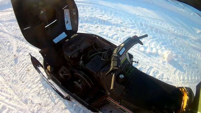 How To Start A Snowmobile With Broken Recoil Pull Cord/ Pull Start Rope смотреть онлайн
