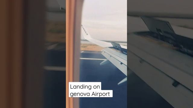 landing on genova Airport  ?