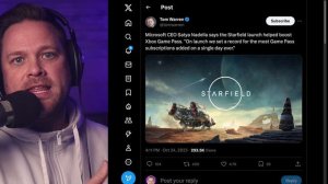 STARFIELD SHATTERS RECORDS! Why This Changes EVERYTHING for Xbox Game Pass!