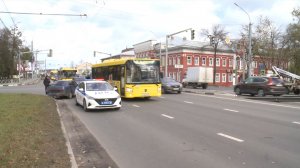 На Московском проспекте в Ярославле авария собрала большую пробку