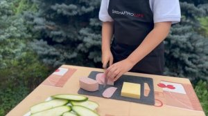 Лучшее блюдо из кабачков или цукини. Рулетики из цукини с ветчиной и сыром рецепт от GrishaProlife.