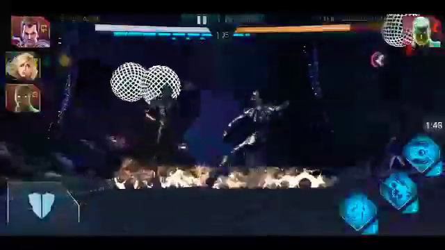 Injustice 2 mobile. #MiB Чёрный Адам VS ф3. Т6 смотреть онлайн