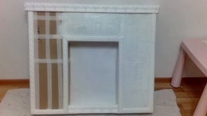 Камин из коробок своими руками на Новый Год!