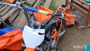 мой питбайк до и после