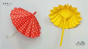 Оригами Игрушка Складной Зонт из бумаги | Поделки из бумаги своими руками | DIY