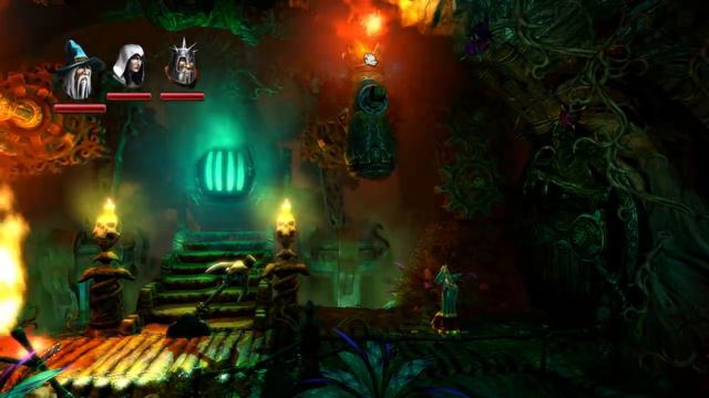 Trine 2 Прохождение - 05 Окаменелое дерево