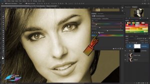 TUTORIEL PHOTOSHOP CC 2018.. CHANGER LA COULEUR DES YEUX