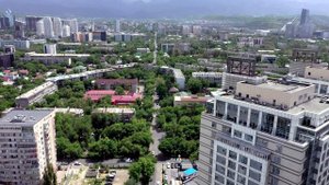 Алматы. Улица Маркова от пересечения с проспектом Аль-Фараби до пересечения с ул. Шагабутдинова.