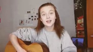 КИНО (Виктор Цой) - Когда Твоя Девушка Больна (cover on guitar)