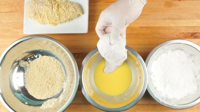 Шницель с гарниром