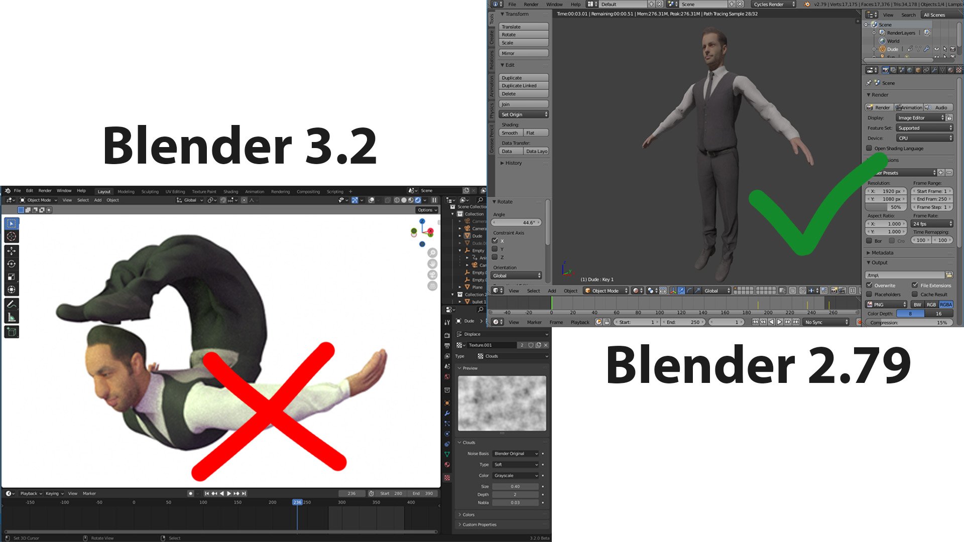 Как перенести объект из blender в photoshop