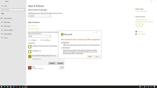 Cara Memperbaiki Microsoft Office Yang Error, Fitur Repair. Indonesia смотреть онлайн