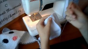 пришить подклад из флиса к шапочке
