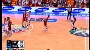 Россия - Испания (финал Евробаскета 2007),4 часть