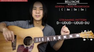 Bellyache Guitar Tutorial - Billie Eilish Guitar Lesson  |TABS + Easy Chords + Guitar Cover|