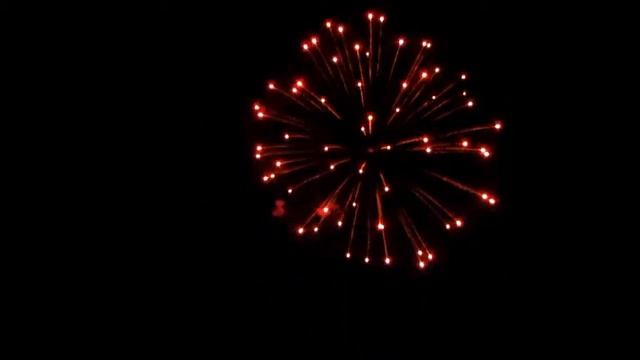 праздничный салют, Вилково, 2013, День рыбака, июль смотреть онлайн