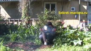 Как выкопать яму под сваю / Яма для сваи без лопаты / Бурение ям и мотобур ADA