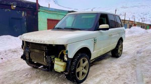 RANGE ROVER с мотором в багажнике. ДИЗЕЛЬ ОЖИЛ.