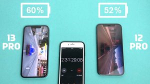 iPhone 13 pro vs 12 pro - Battery Drain Test🔋