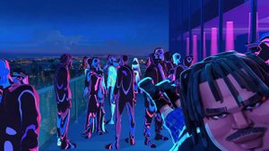 Entergalactic (2022) - Kid Cudi "Do What I Want " scene