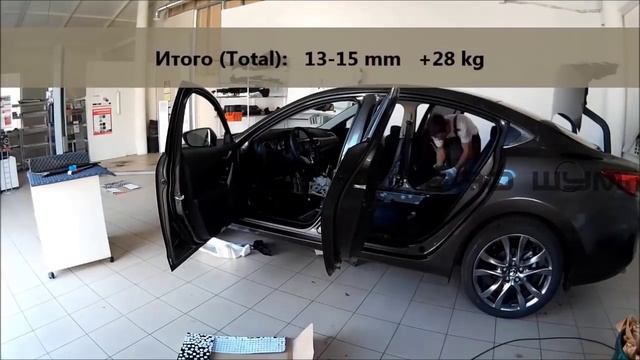Сколько весит шумоизоляция?