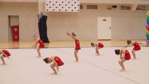 выступление коллектива Ирида -соревнования по эстетической гимнастике Воронеж май 2019