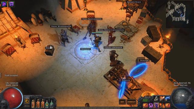 Path of Exile The Awakening - прохождение/гайд [42] - Карты тир1/68лвл (часть 4) смотреть онлайн