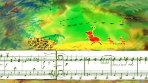 С. Прокофьев "Марш" (сюита "Летний день") видеоклавир