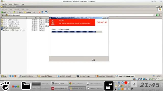 DSpace 1.8.2 Installation #2 - Installing Oracle Java JDK 6 смотреть онлайн
