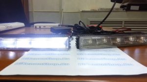 Дневные ходовые огни 5 SMD + Flash (с функцией стробоскопов)