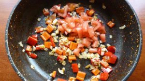 Красная чечевица с овощами