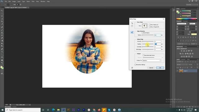 How To Apply Feather In Photoshop:  How To Apply Feather In Photoshop || Photoshop Tutorial