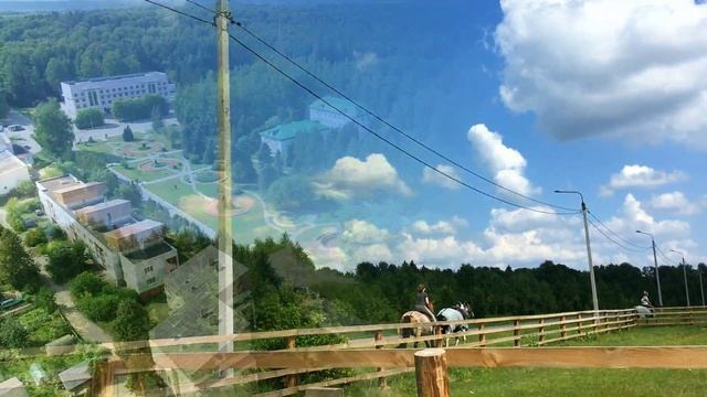 Гостиничный комплекс Сергуч - конюшня, Отдых в Беларуси смотреть онлайн