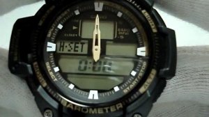 Casio SGW-400H инструкция по калибровке часов