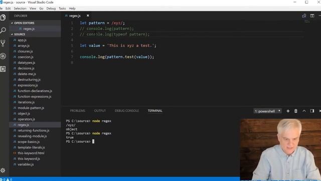21 JavaScript  Regular Expressions
