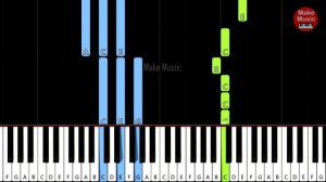 Joy - Touch By Touch 🎹 Piano Keyboard Tutorial