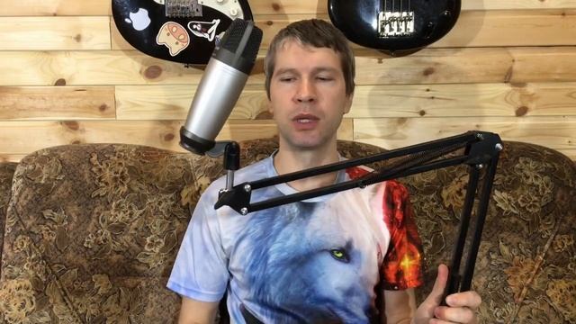 Посылка из Китая #69. Стойка для микрофона с Али. смотреть онлайн